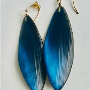 Alexis Bittar Royal Blue earrings